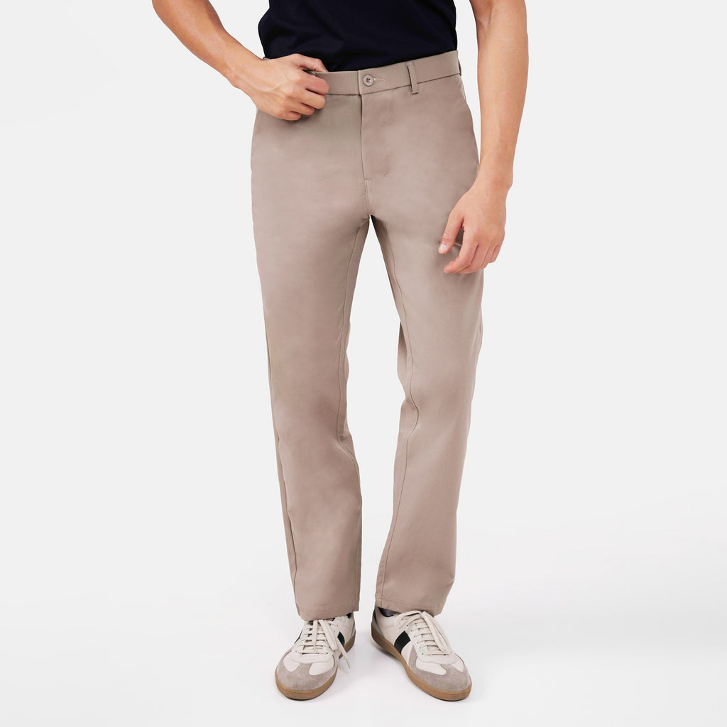 Feelizy Camel FORM Trouser - Stretch Cotton Breathable Pants