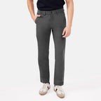 Feelizy Dark Grey FORM Trouser - Stretch Cotton Breathable Pants