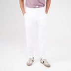 Feelizy White FLOW Linen Travel Pant - Lightweight Travel Pants
