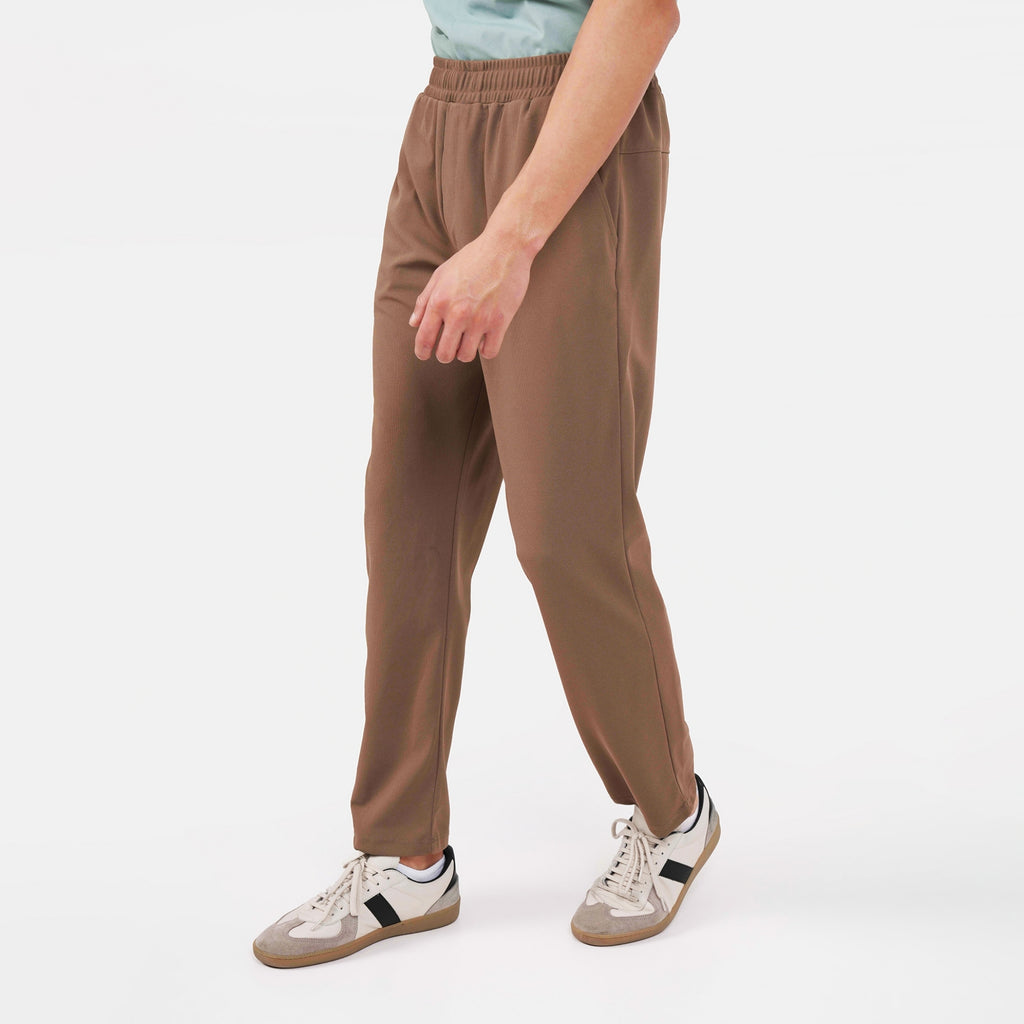 Feelizy Khaki TEXTURE Lounge Pants - Lightweight Breathable Comfort Pants