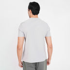 Feelizy Light Grey CLOUD Tee - Lightweight Cotton Blend T-Shirt