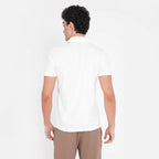 Feelizy White BALANCE Polo - Tissot Dobby Stretch Polo Shirt