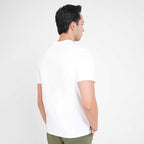 Feelizy White PRIME Tee - Rib Cotton Breathable T-Shirt
