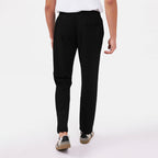 Feelizy Black TEXTURE Lounge Pants - Lightweight Breathable Comfort Pants