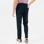 Feelizy Navy FLOW Linen Travel Pant - Lightweight Travel Pants