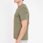 Feelizy Green PRIME Tee - Rib Cotton Breathable T-Shirt