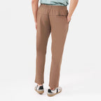 Feelizy Khaki TEXTURE Lounge Pants - Lightweight Breathable Comfort Pants