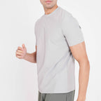 Feelizy Light Grey CLOUD Tee - Lightweight Cotton Blend T-Shirt