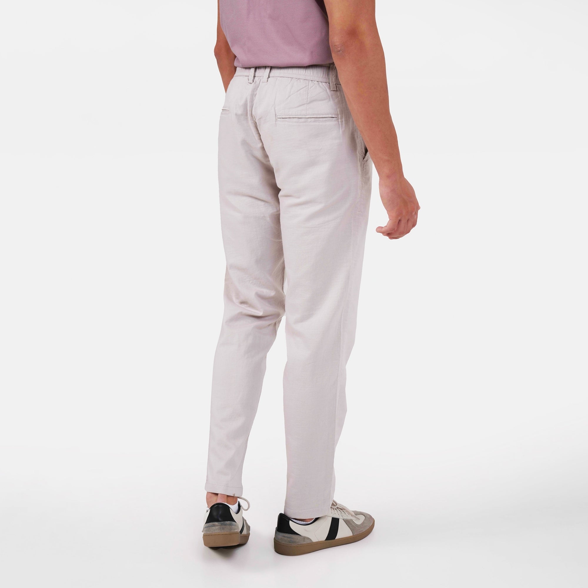 Feelizy Beige FLOW Linen Travel Pant - Lightweight Travel Pants