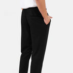 Feelizy Black TEXTURE Lounge Pants - Lightweight Breathable Comfort Pants
