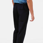 Feelizy Navy BREEZE Lounge Pants - Smooth Finish Zip Pocket Pants