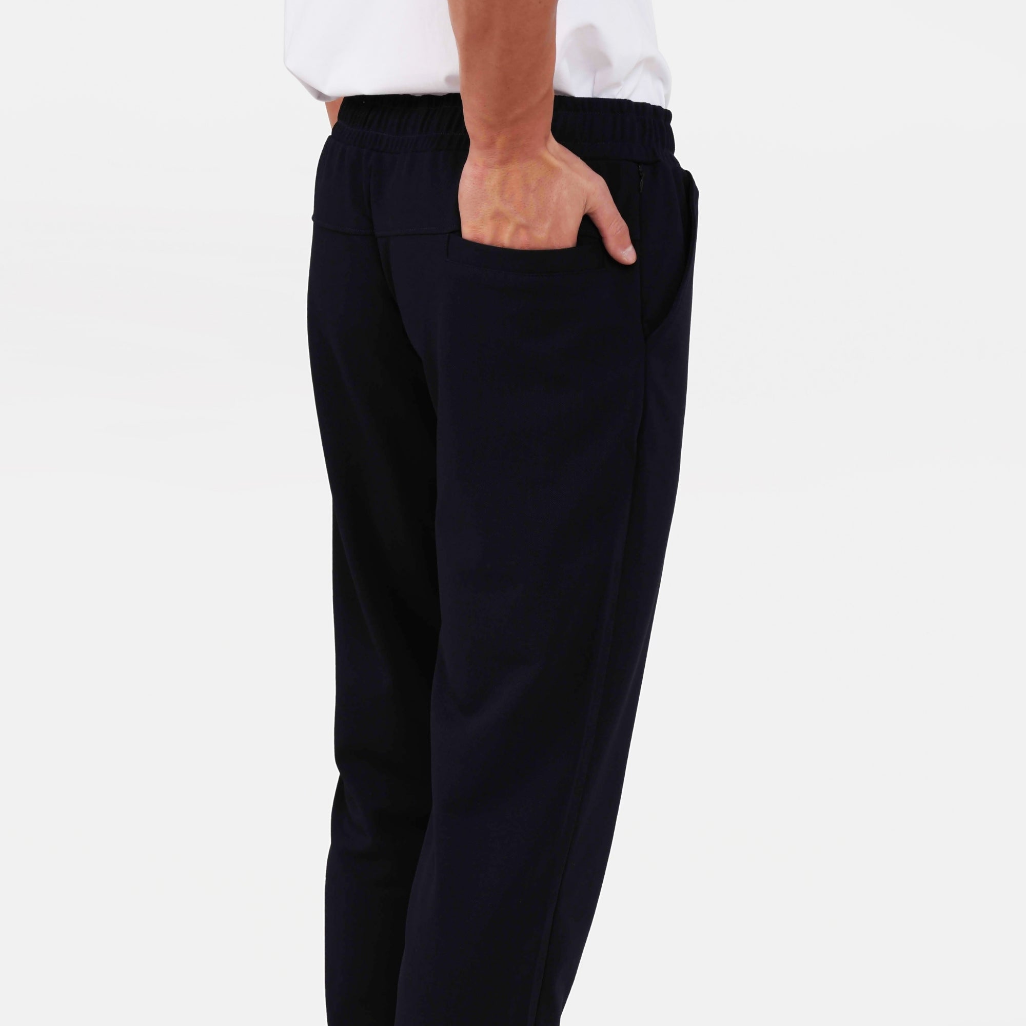 Feelizy Navy TEXTURE Lounge Pants - Lightweight Breathable Comfort Pants