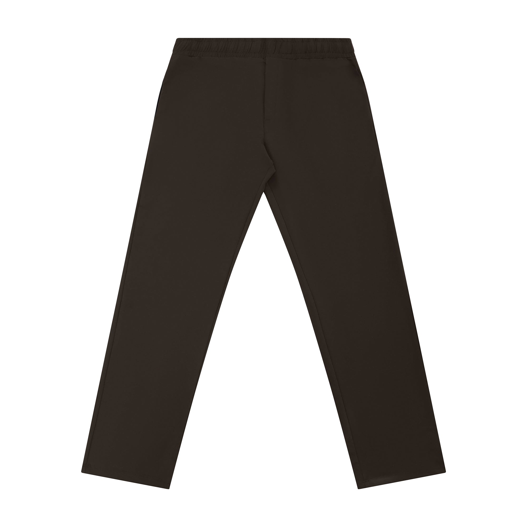 Feelizy Coffee BREEZE Lounge Pants - Smooth Finish Zip Pocket Pants
