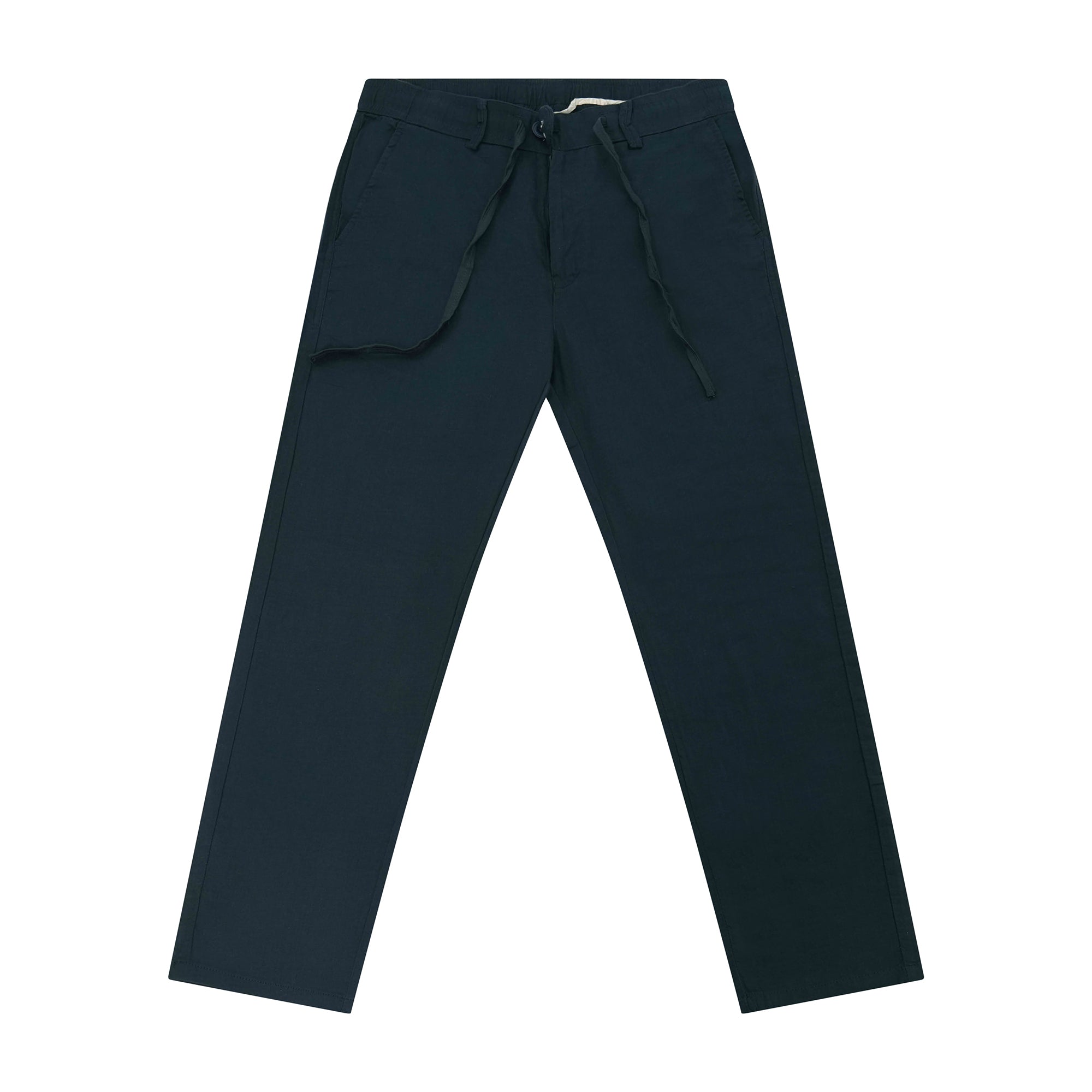 Feelizy Navy FLOW Linen Travel Pant - Lightweight Travel Pants