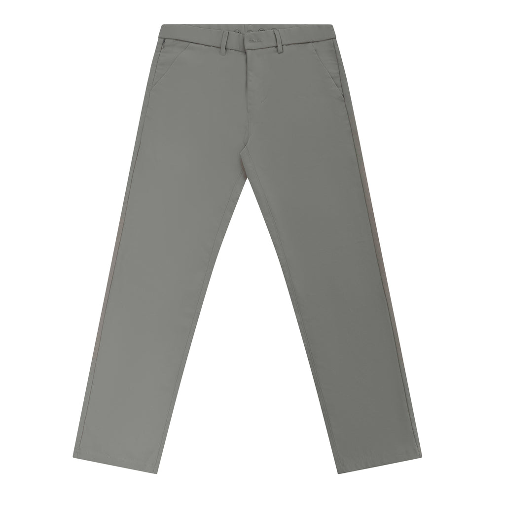 Feelizy Light Grey FORM Trouser - Stretch Cotton Breathable Pants