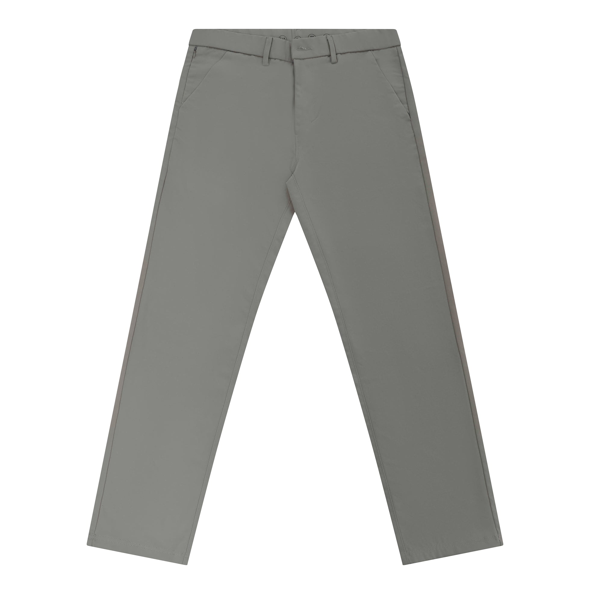 Feelizy Light Grey FORM Trouser - Stretch Cotton Breathable Pants