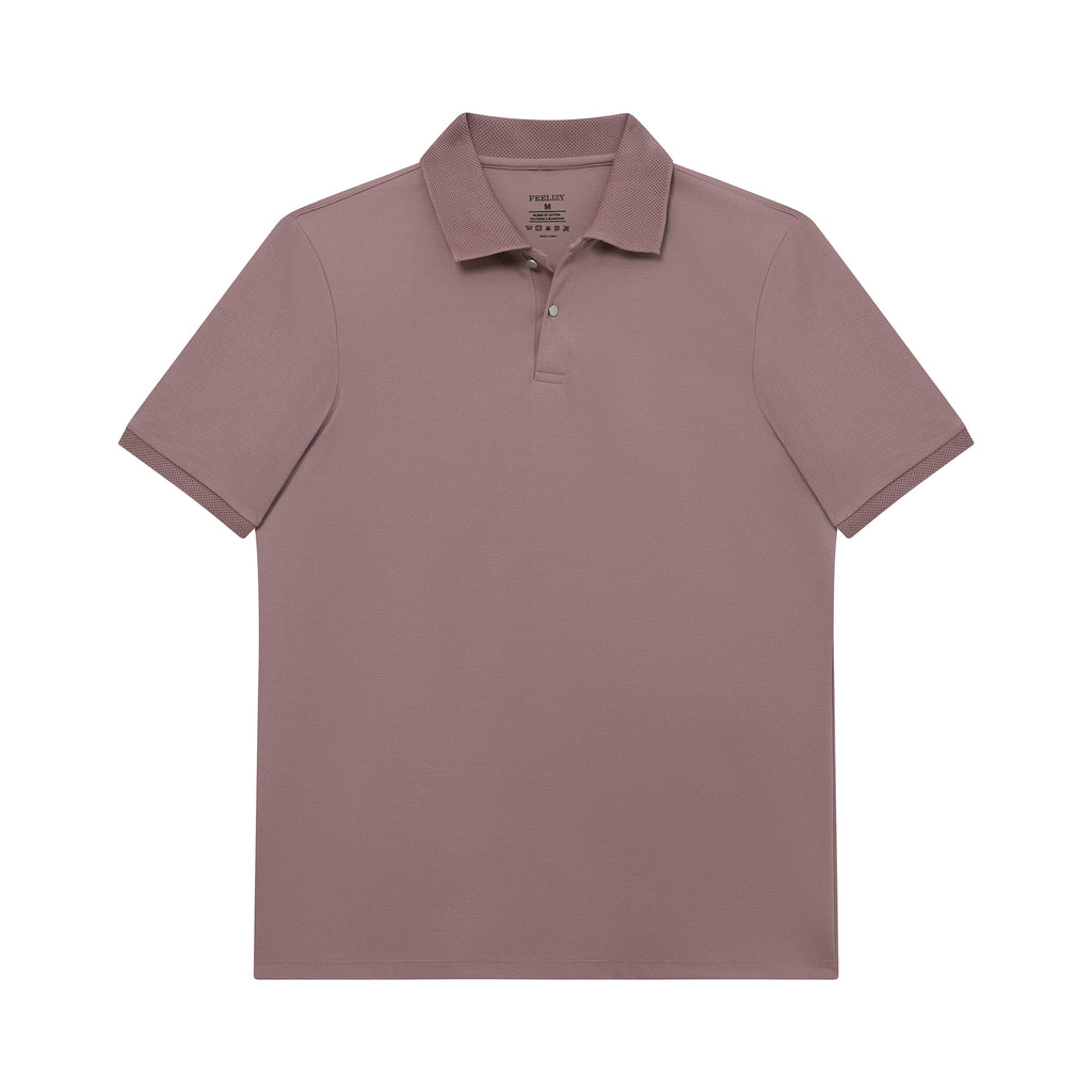 Feelizy Pink BALANCE Polo - Tissot Dobby Stretch Polo Shirt