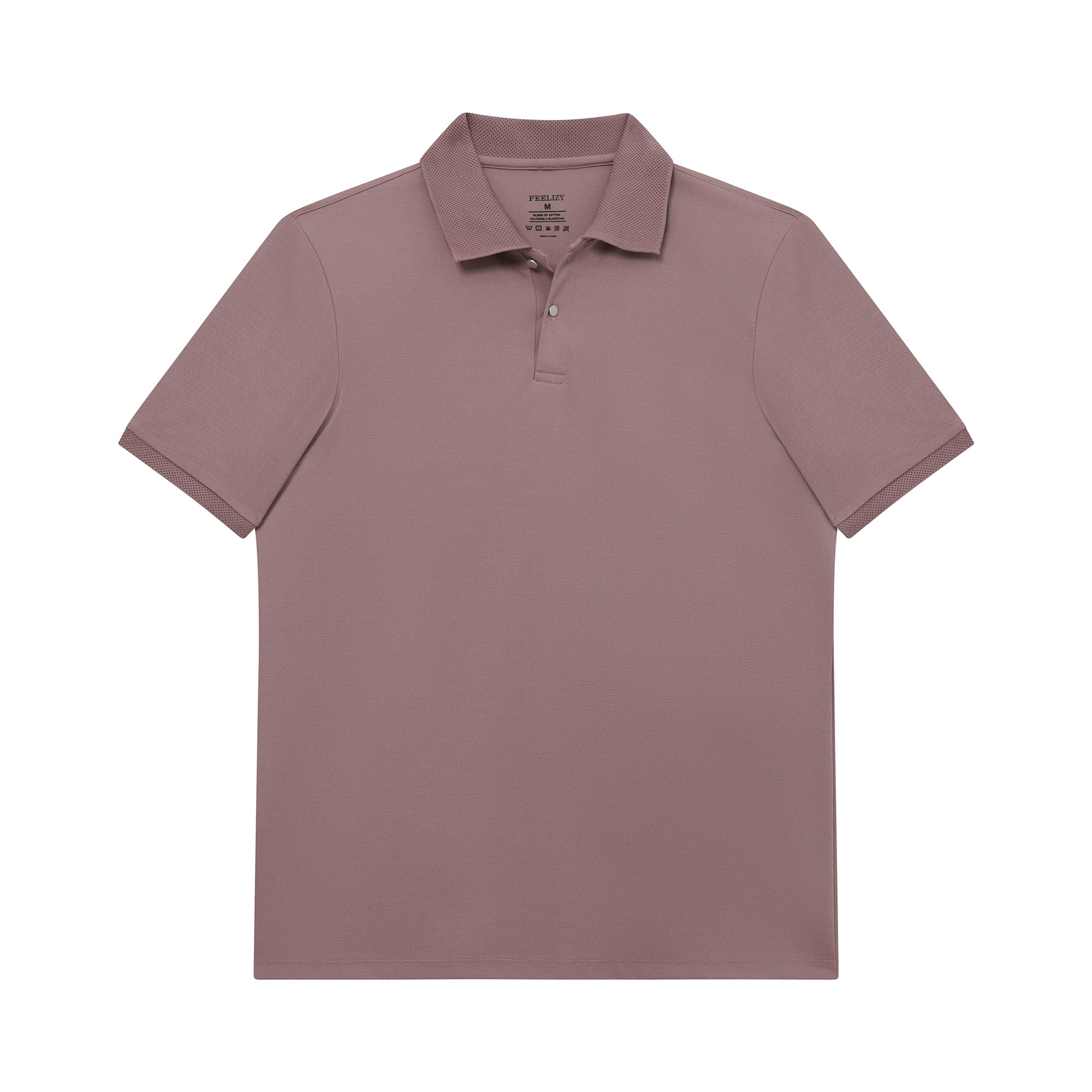 Feelizy Pink BALANCE Polo - Tissot Dobby Stretch Polo Shirt