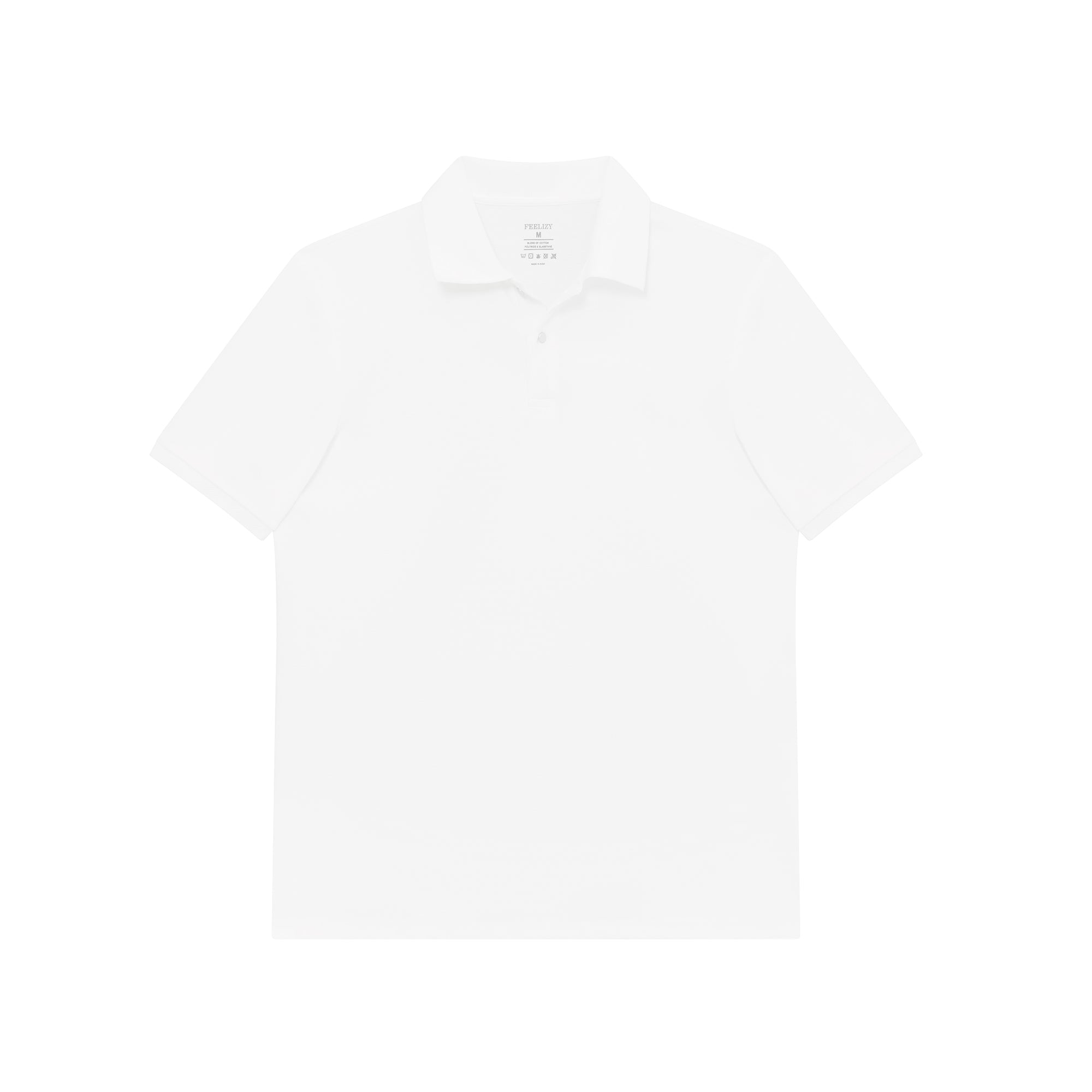 Feelizy White BALANCE Polo - Tissot Dobby Stretch Polo Shirt