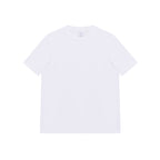 Feelizy White PRIME Tee - Rib Cotton Breathable T-Shirt