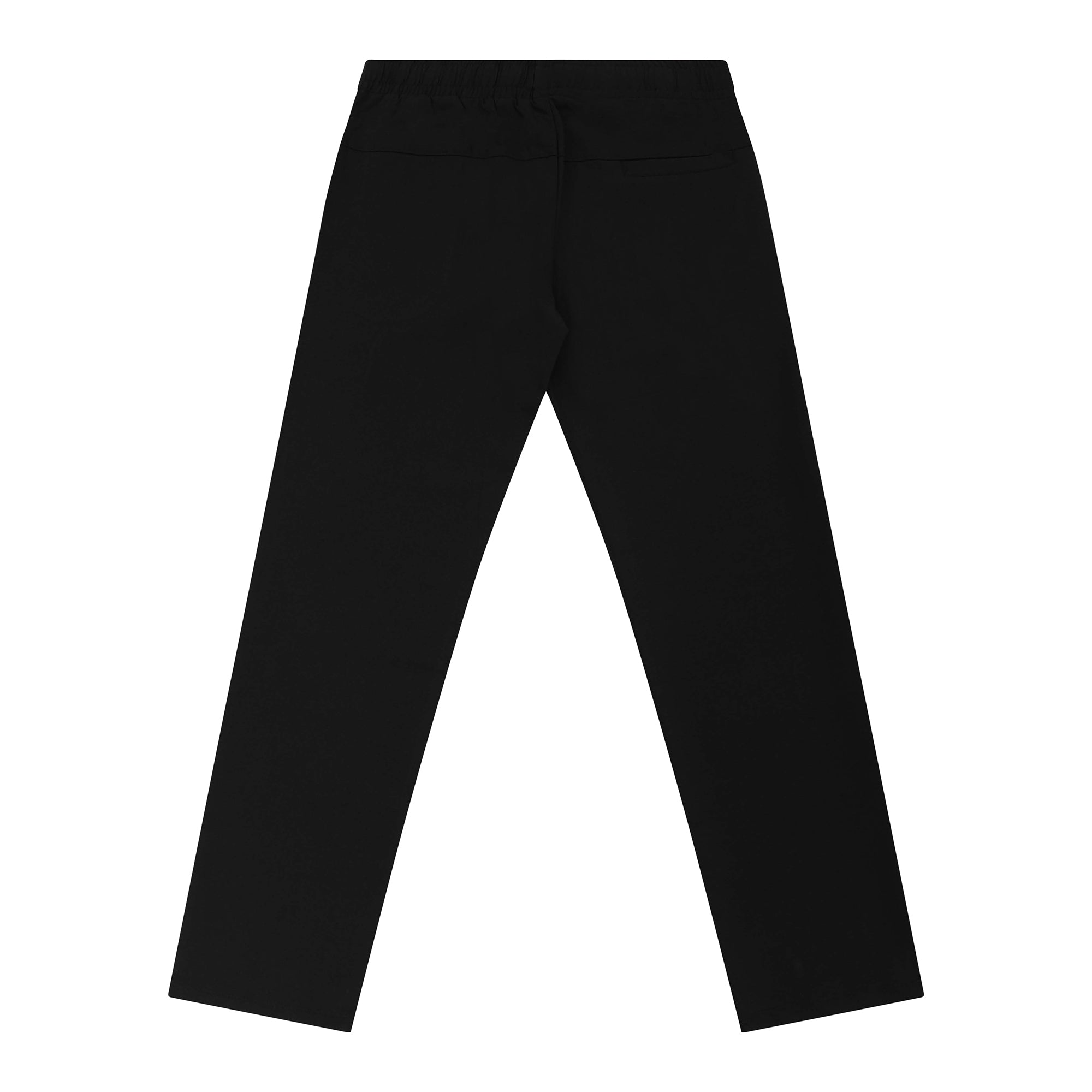 Feelizy Black BREEZE Lounge Pants - Smooth Finish Zip Pocket Pants