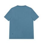 Feelizy Blue PRIME Tee - Rib Cotton Breathable T-Shirt