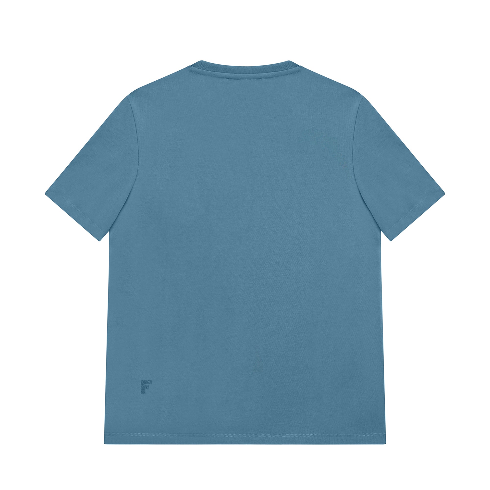 Feelizy Blue PRIME Tee - Rib Cotton Breathable T-Shirt
