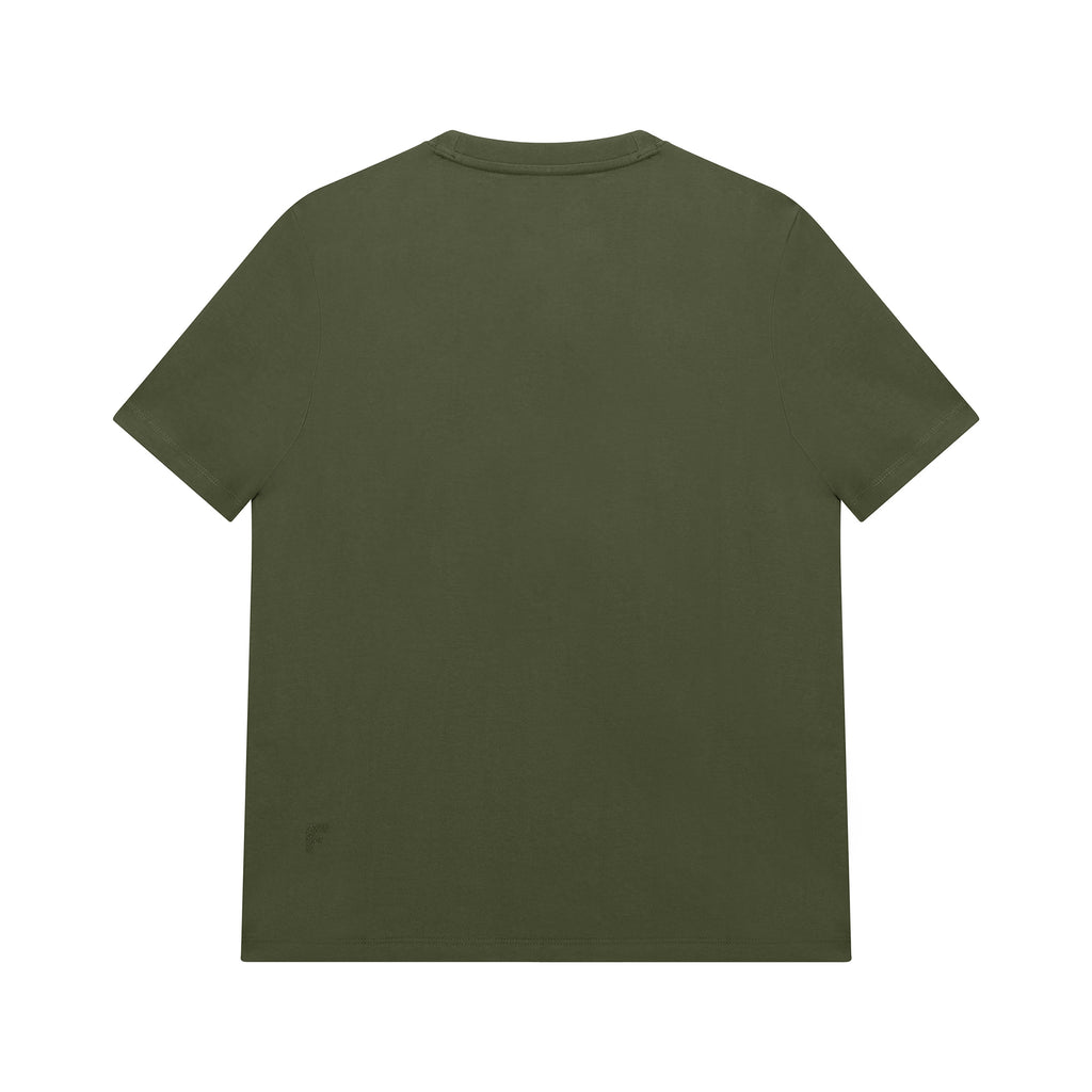 Feelizy Green PRIME Tee - Rib Cotton Breathable T-Shirt