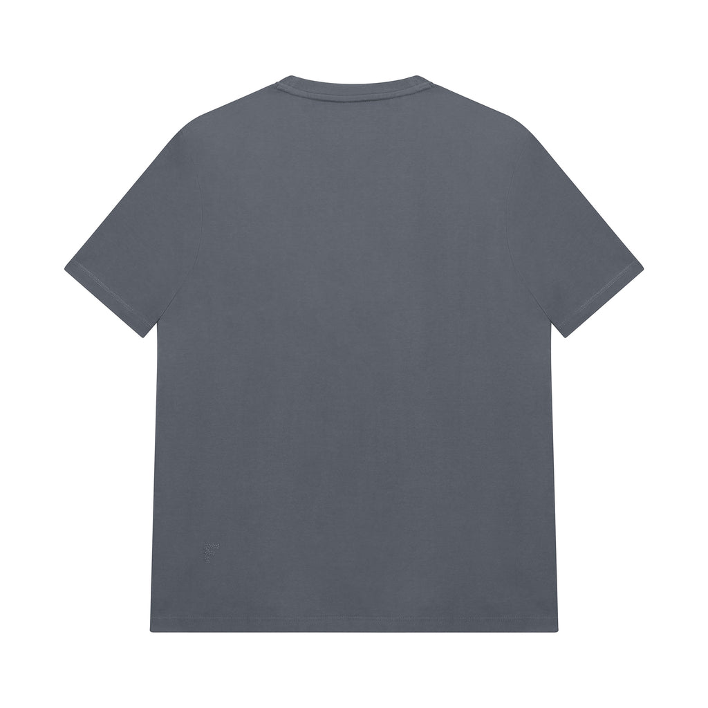 Feelizy Grey PRIME Tee - Rib Cotton Breathable T-Shirt