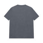 Feelizy Grey PRIME Tee - Rib Cotton Breathable T-Shirt