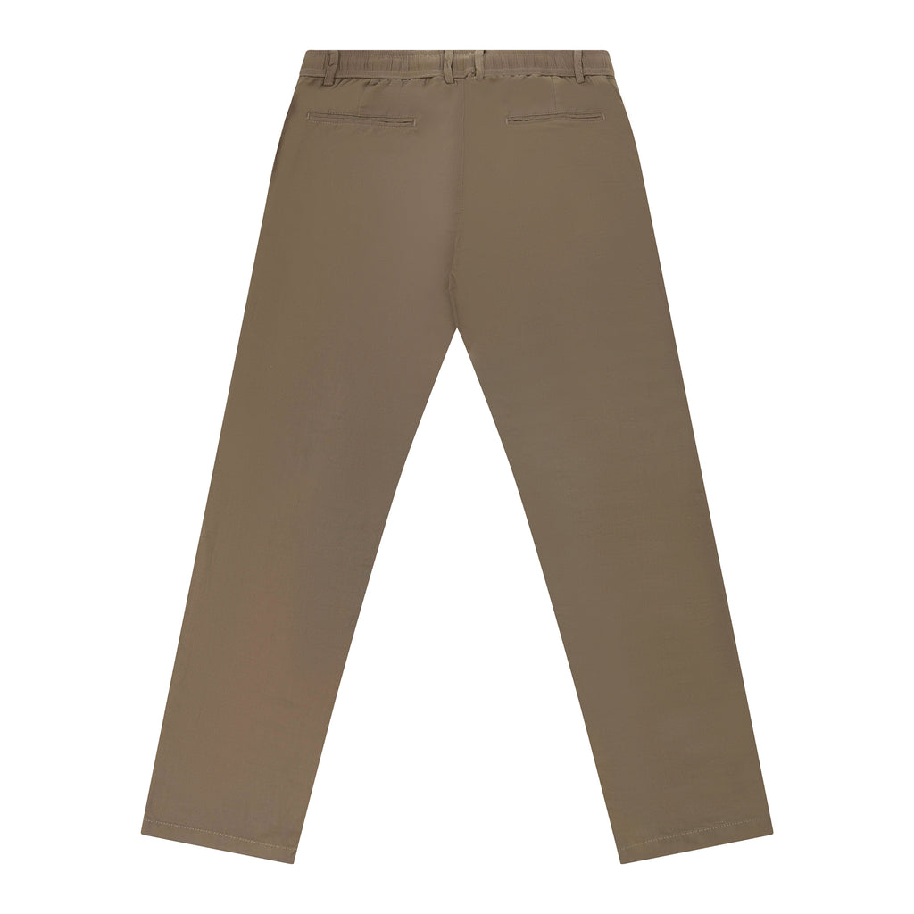 Feelizy Khaki FLOW Linen Travel Pant - Lightweight Travel Pants