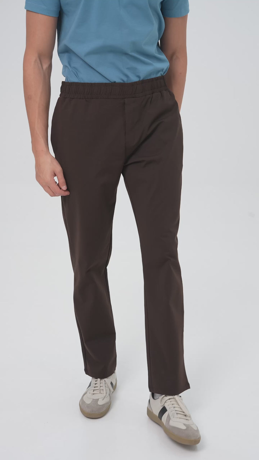 Feelizy Olive BREEZE Lounge Pants - Smooth Finish Zip Pocket Pants