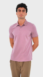 Feelizy Pink BALANCE Polo - Tissot Dobby Stretch Polo Shirt
